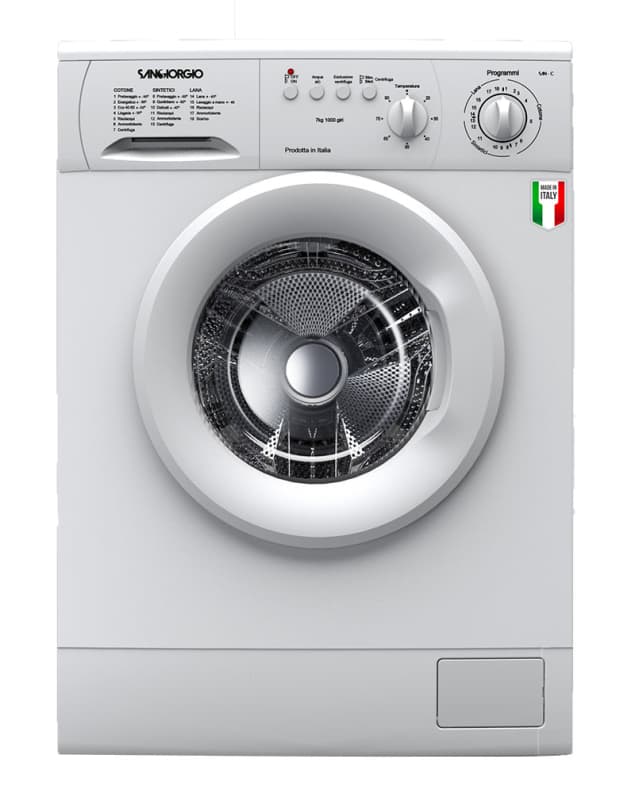 Lavatrice SANGIORGIO  8 Kg Classe D Meccanica Centrifuga 1100 giri S5611C