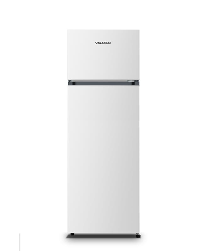 Frigorifero SANGIORGIO doppia porta Classe F 273 Litri Bianco SD28SWHE