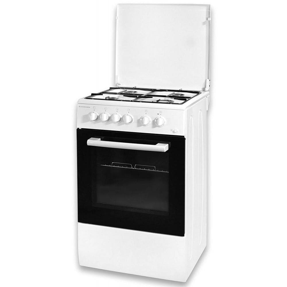 Cucina SCHAUB LORENZ 4 Fuochi Forno gas/grill  50x50 Colore Bianco SS450GEW