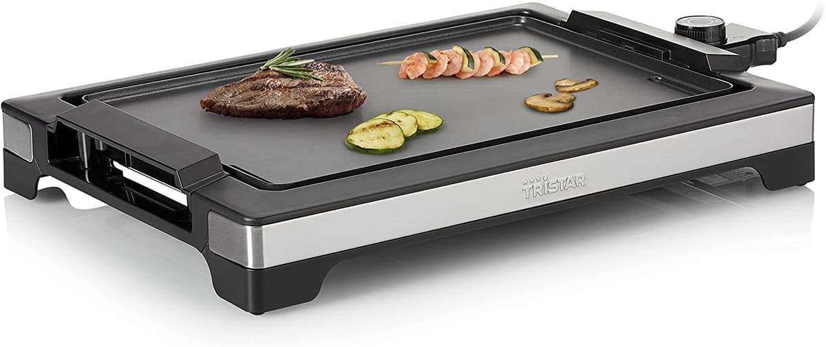 Piastra Elettrica da tavolo TRISTAR , Alluminio pressofuso cod: BP-2781 - 3