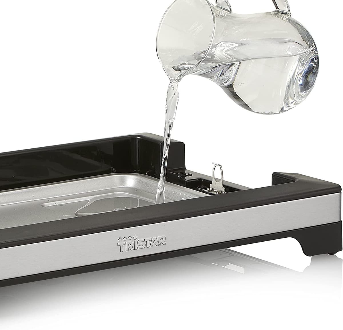 Piastra Elettrica da tavolo TRISTAR , Alluminio pressofuso cod: BP-2781 - 5