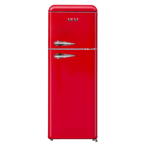 Frigorifero AKAI Doppia Porta Classe E Colore Rosso CLASS241KRD