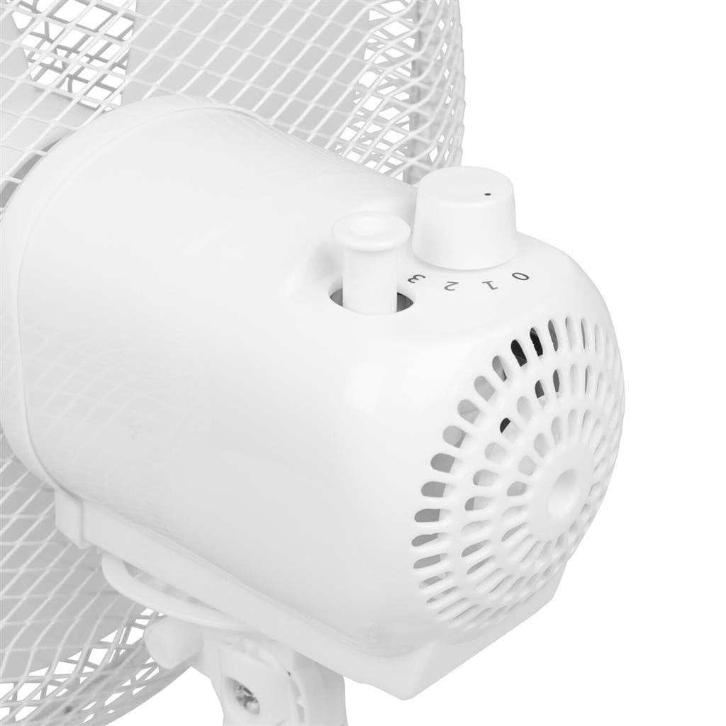 Ventilatore da scrivania TRISTAR 45 W colore Bianco, Diametro 30 cm cod: VE-5727 - 2