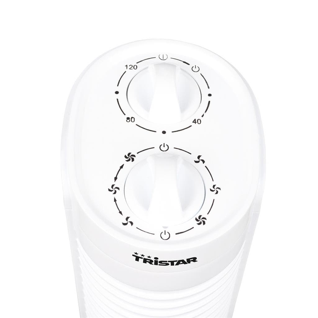 Ventilatore a Torre TRISTAR 30 W colore Bianco cod: VE-5900 - 2