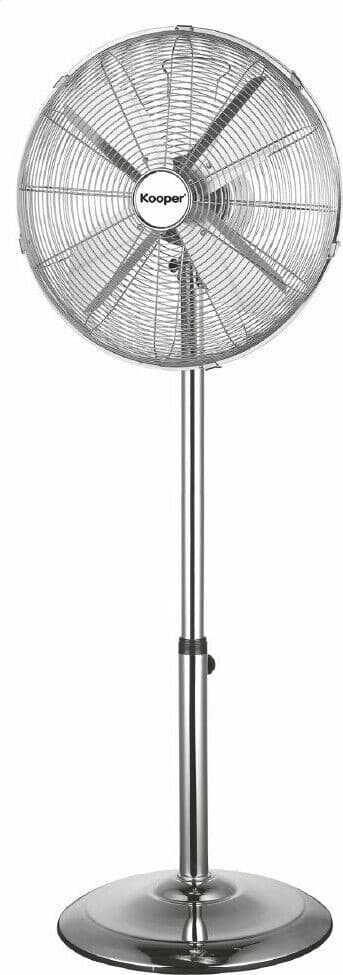 Ventilatore KOOPER a piantana "CromoFresh" 50W cod: 2194480