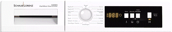 Lavatrice SCHAUB LORENZ 10 KG Inverter A Velocità 1200 Giri SV1210D1 IN - 2