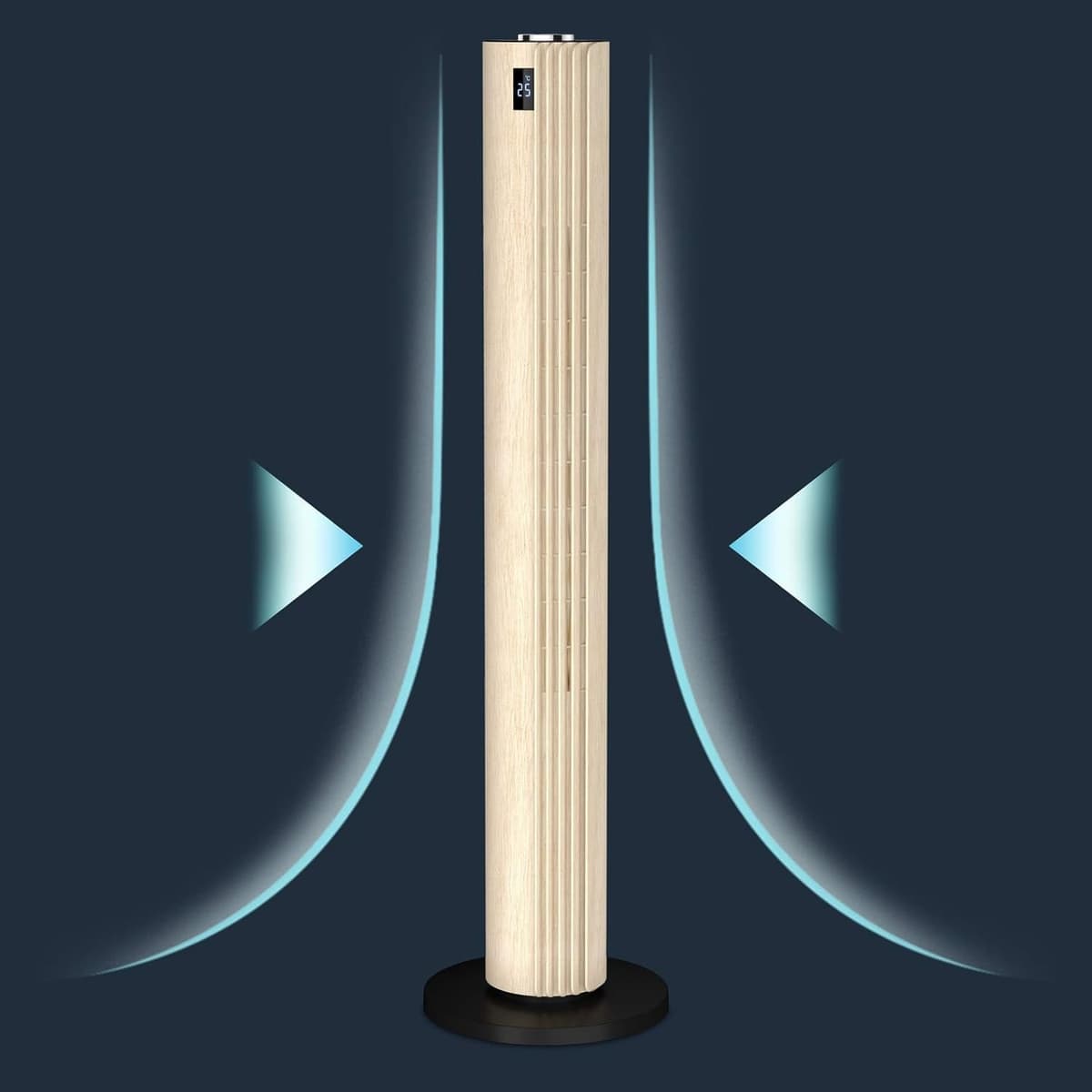 Ventilatore a Torre ROWENTA 40 W colore Nero/Legno cod: VU6770 - 3