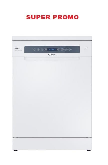 Lavastoviglie CANDY Rapidò 14 Coperti Classe C WI-FI Bianco CF 4C6F0W