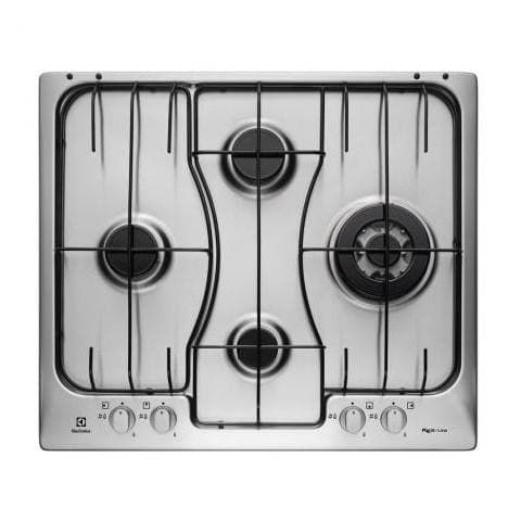 Piano Cottura ELECTROLUX a Gas 4 Fuochi Inox RGG6243LOX