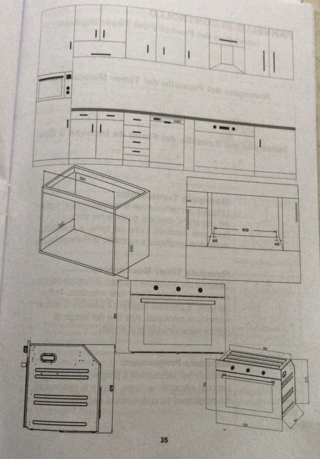 Forno Da Incasso STAYLUX 96 lt 90 cm Vent. 4 Funz. Bianco A9-SF3 VETRO BIANCO - 2