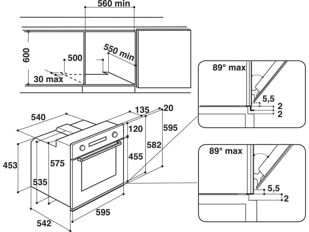 Forno WHIRLPOOL da Incasso 65Lt Multifunzione Inox AKP735 IX - 4
