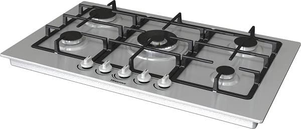 Piano cottura HISENSE a gas 90cm Acciaio Inox GM973XF - 3
