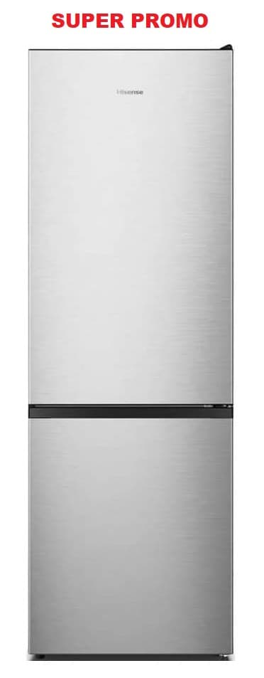 Frigorifero Combinato HISENSE Total No Frost 292Lt Inox RB372N4AC2