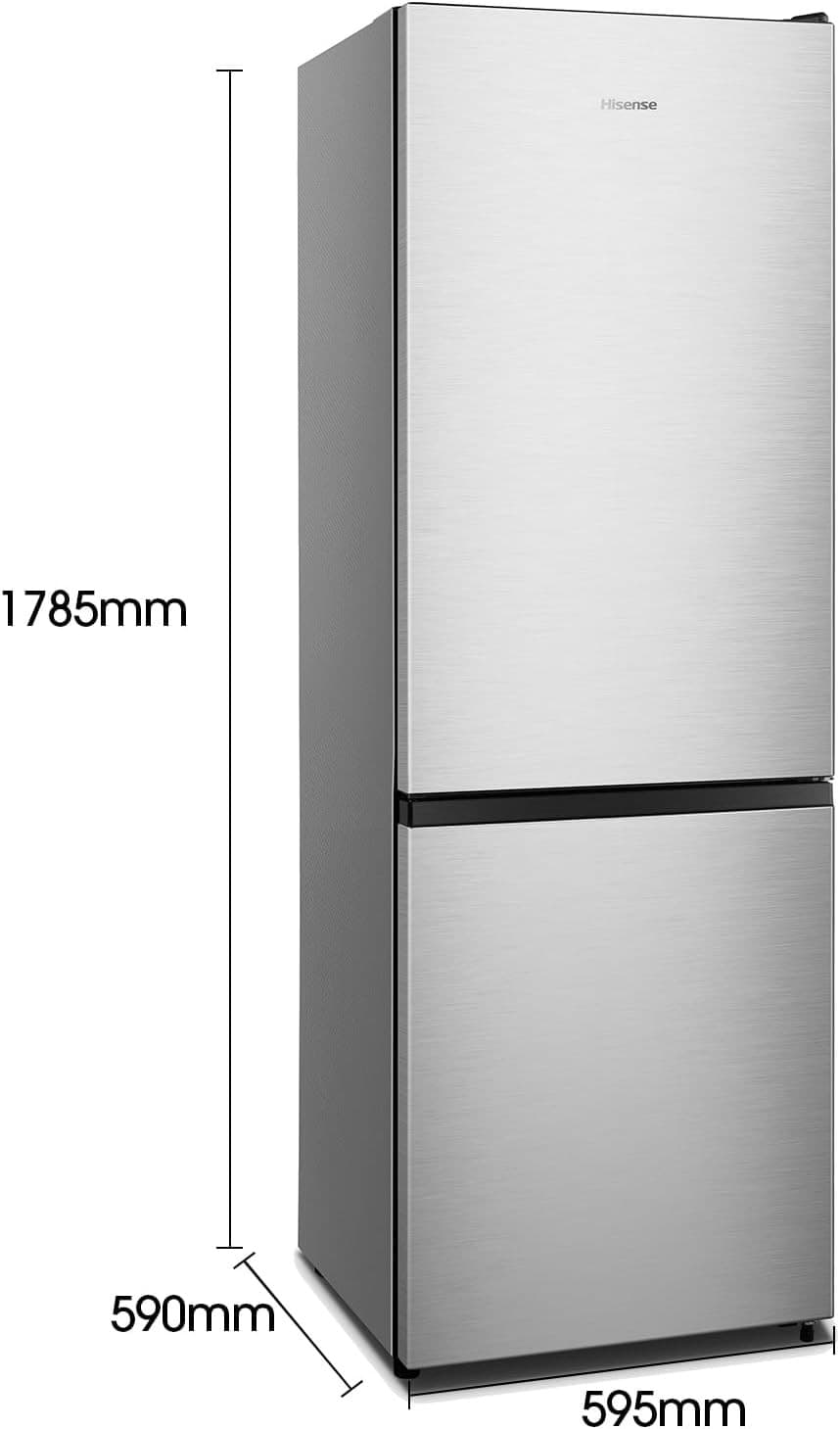 Frigorifero Combinato HISENSE Total No Frost 292Lt Inox RB372N4AC2 - 2