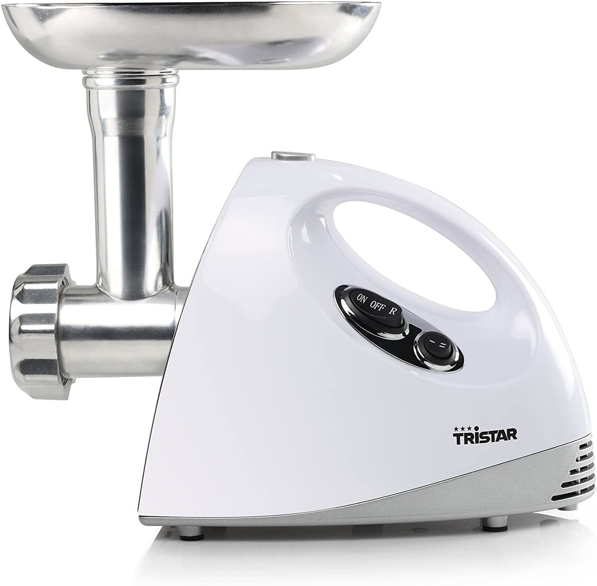 Tritacarne TRISTAR potenza 1200W e 3 lame a disco in acciaio inox Cod: VM-4210 - 2