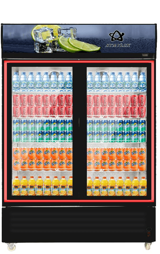 Frigorifero Vetrina STAYLUX 2 Ante Classe F 728 Lt LSC-728