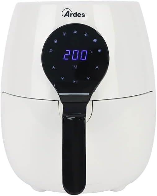 Friggitrice Ad Aria ARDES Potenza 1450 W Cestello 5 Litri Bianca ARFRYA07