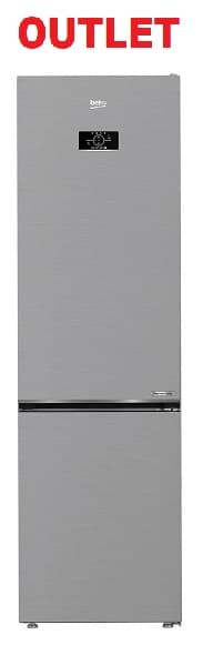 Frigorifero BEKO OUT. Combinato No Frost Classe E Capacità 355 Litri Colore Inox cod: B3RCNA404HXB (IT) OUT.