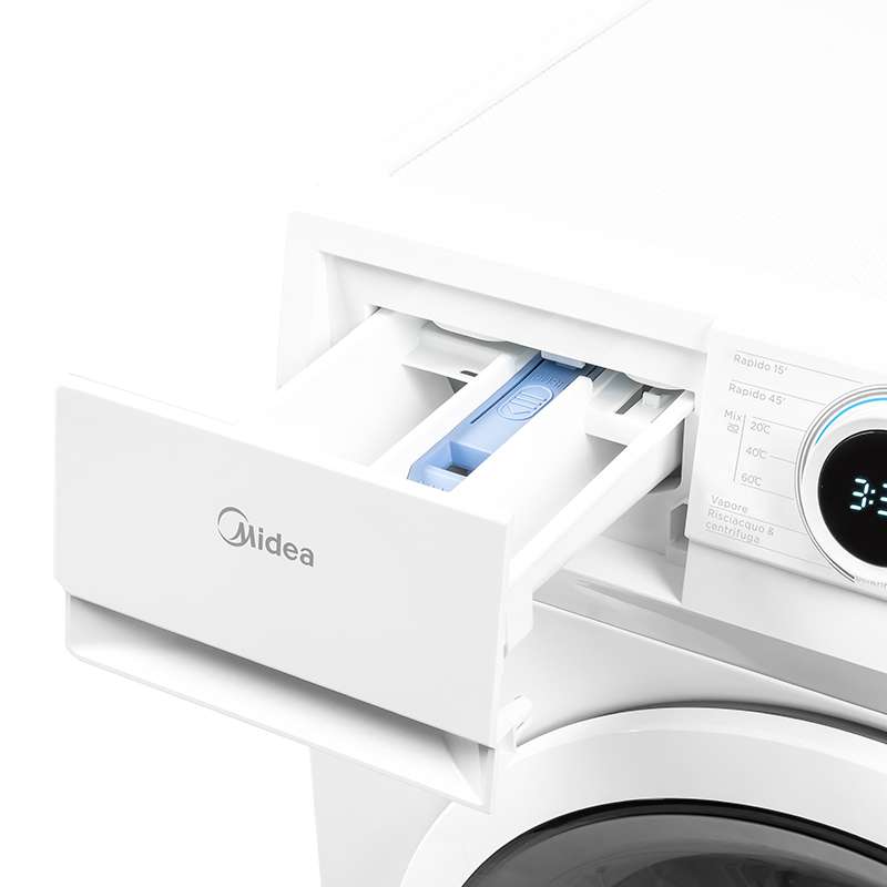 Lavatrice MIDEA Slim 7 Kg Classe A Centrifuga 1400 giri cod: MF100W70BA/W-IT - 2