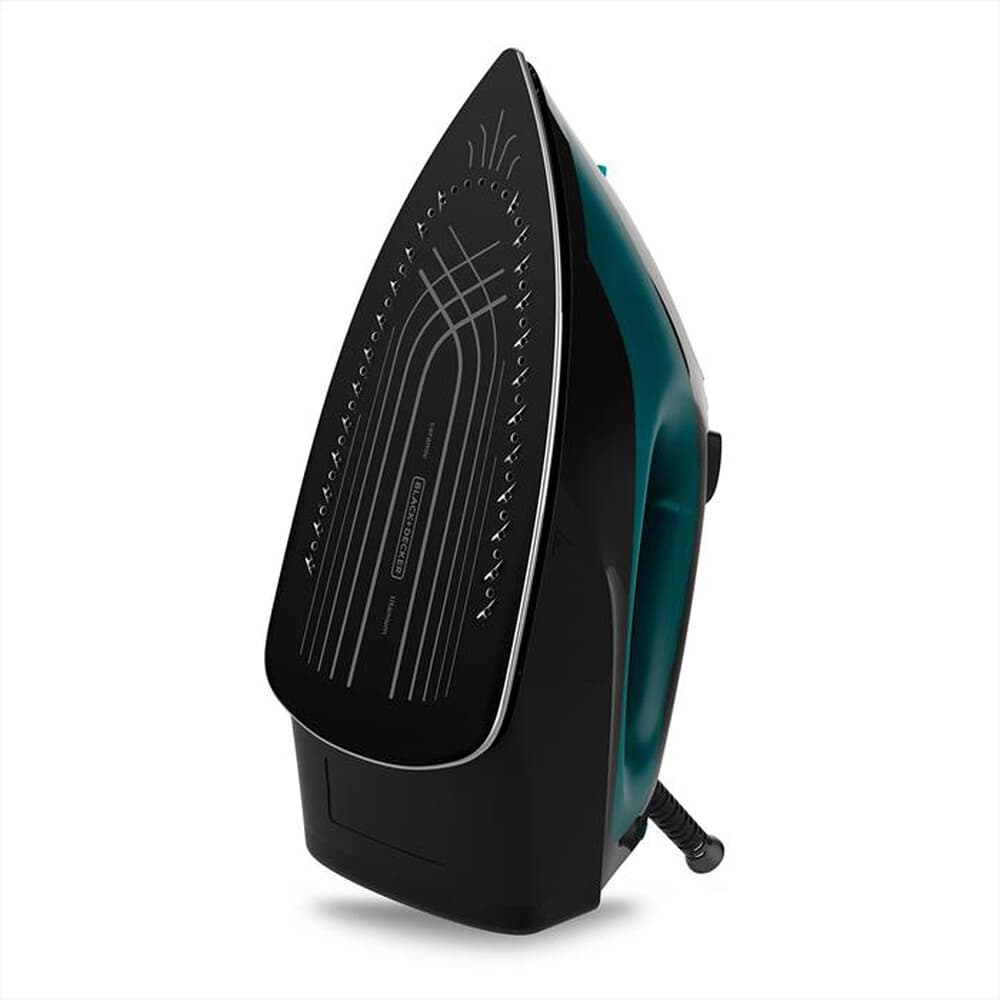 Ferro da stiro BLACK&DECKER Piastra Ceramica 2400 Watt Nero/Smeraldo BXIR2403E - 4