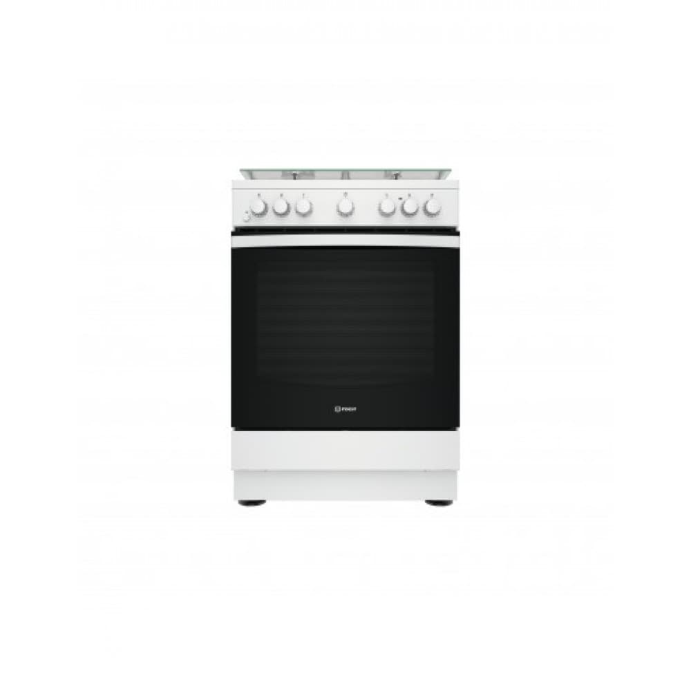 Cucina INDESIT 4 Fuochi Forno Elettrico ventilato grill 60x60 Bianca IS67G4PHW/E