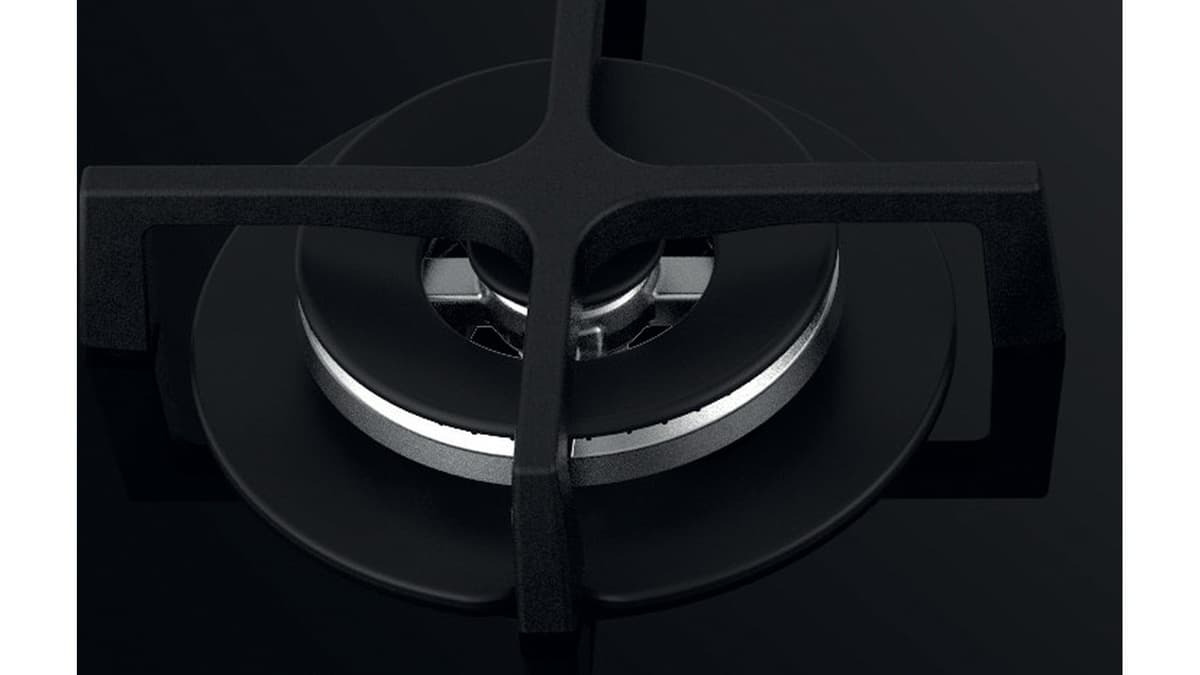 Piano Cottura WHIRLPOOL a Gas 4 Fuochi 60 cm Vetro Nero GOA 6423/NB1 - 3