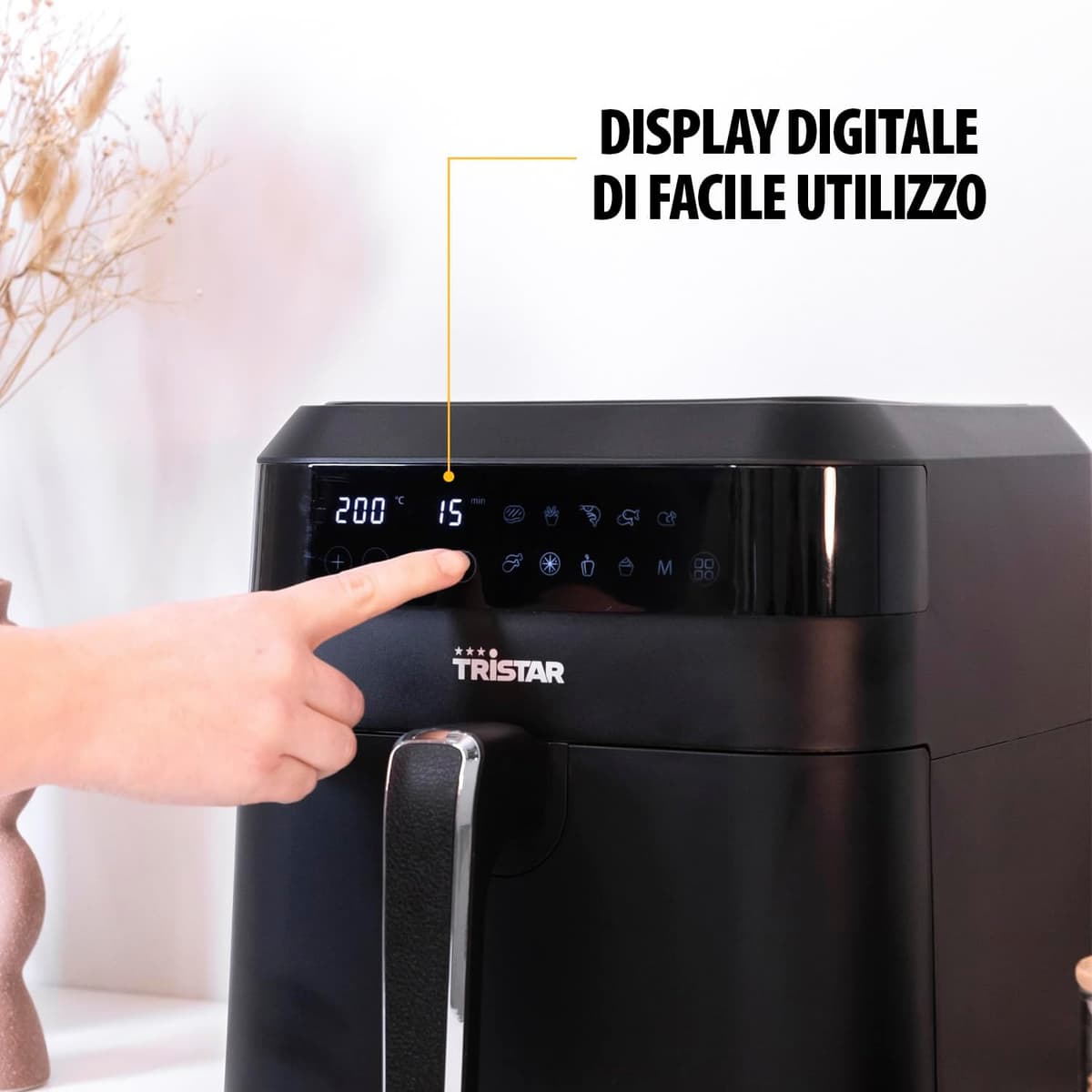 Friggitrice Ad Aria TRISTAR Potenza 1700 W 6 Litri Cod: FR-6999 - 4