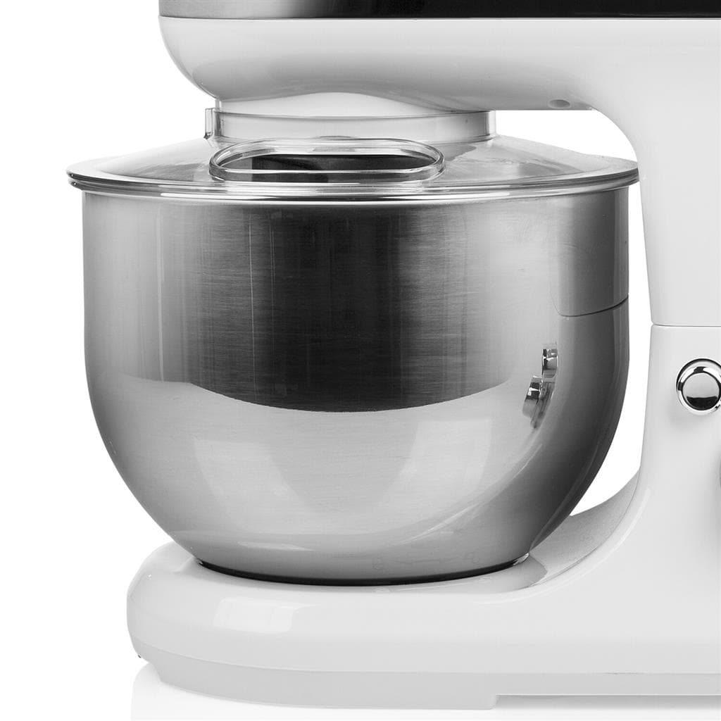 Impastatrice da cucina TRISTAR 1200 W, 5 litri Acciaio Inox, Bianco MX-4817 - 4