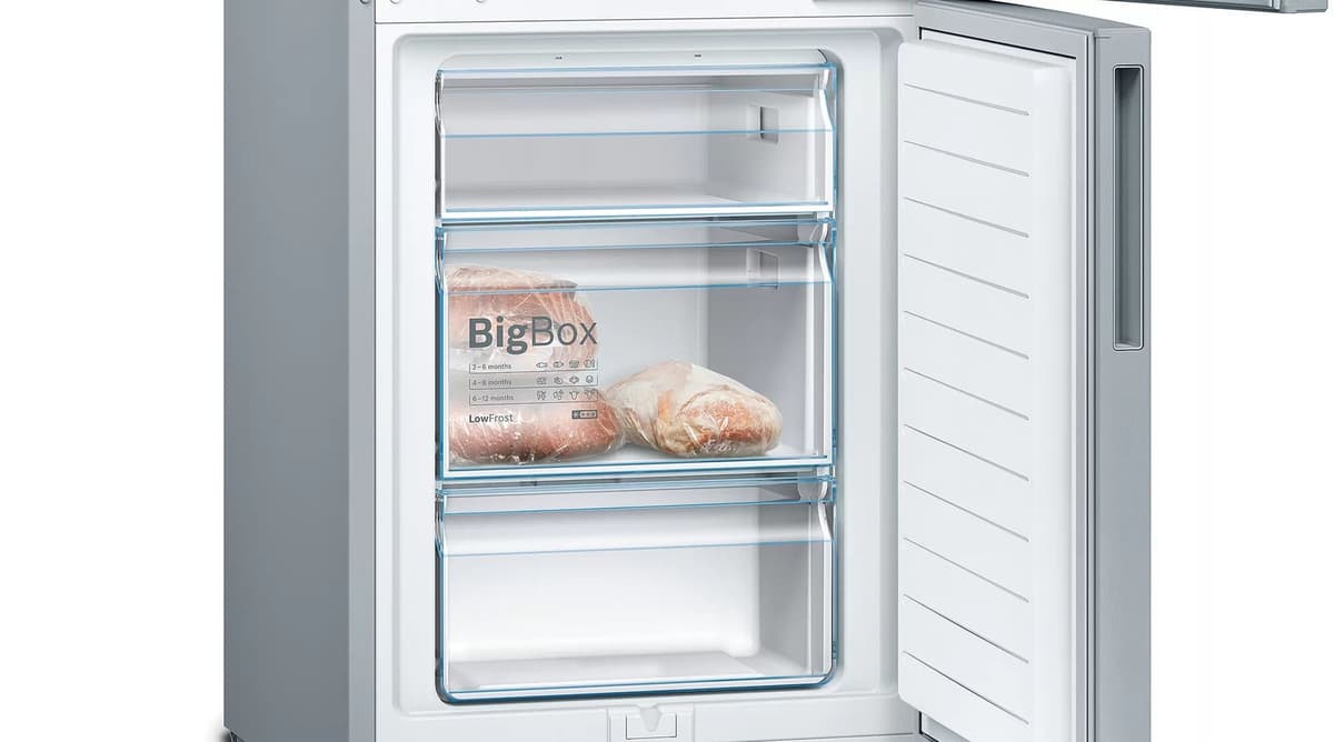 Frigorifero BOSCH Serie 4 Low Frost 343 lt Classe E Inox KGV39VLEAS - 3