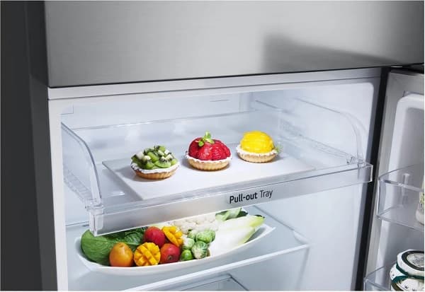 Frigorifero LG Doppia porta No Frost 335 lt Classe E Inox GTBV38PZGKD - 3