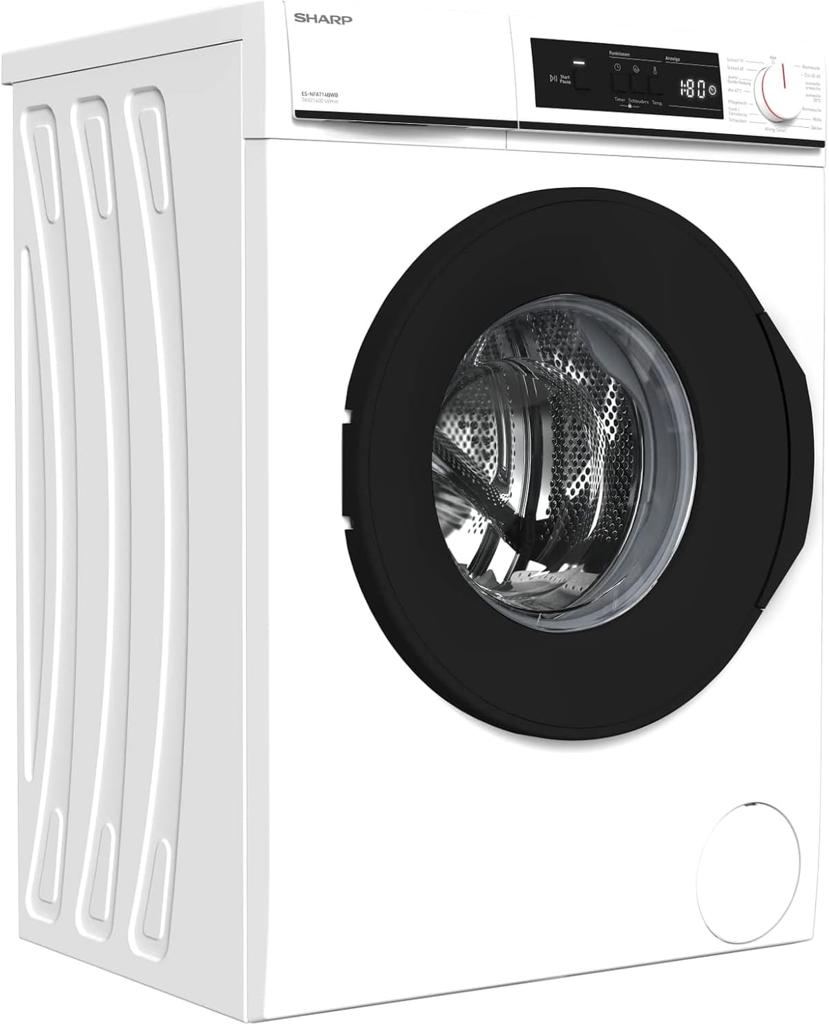 Lavatrice SHARP Standard 7 Kg Classe A Centrifuga 1400 giri cod: NFA714BW1NA - 2