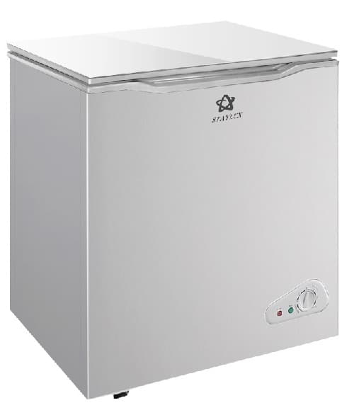 Congelatore STAYLUX a Pozzetto 137 Litri classe E colore Vetro/Bianco BD-150S