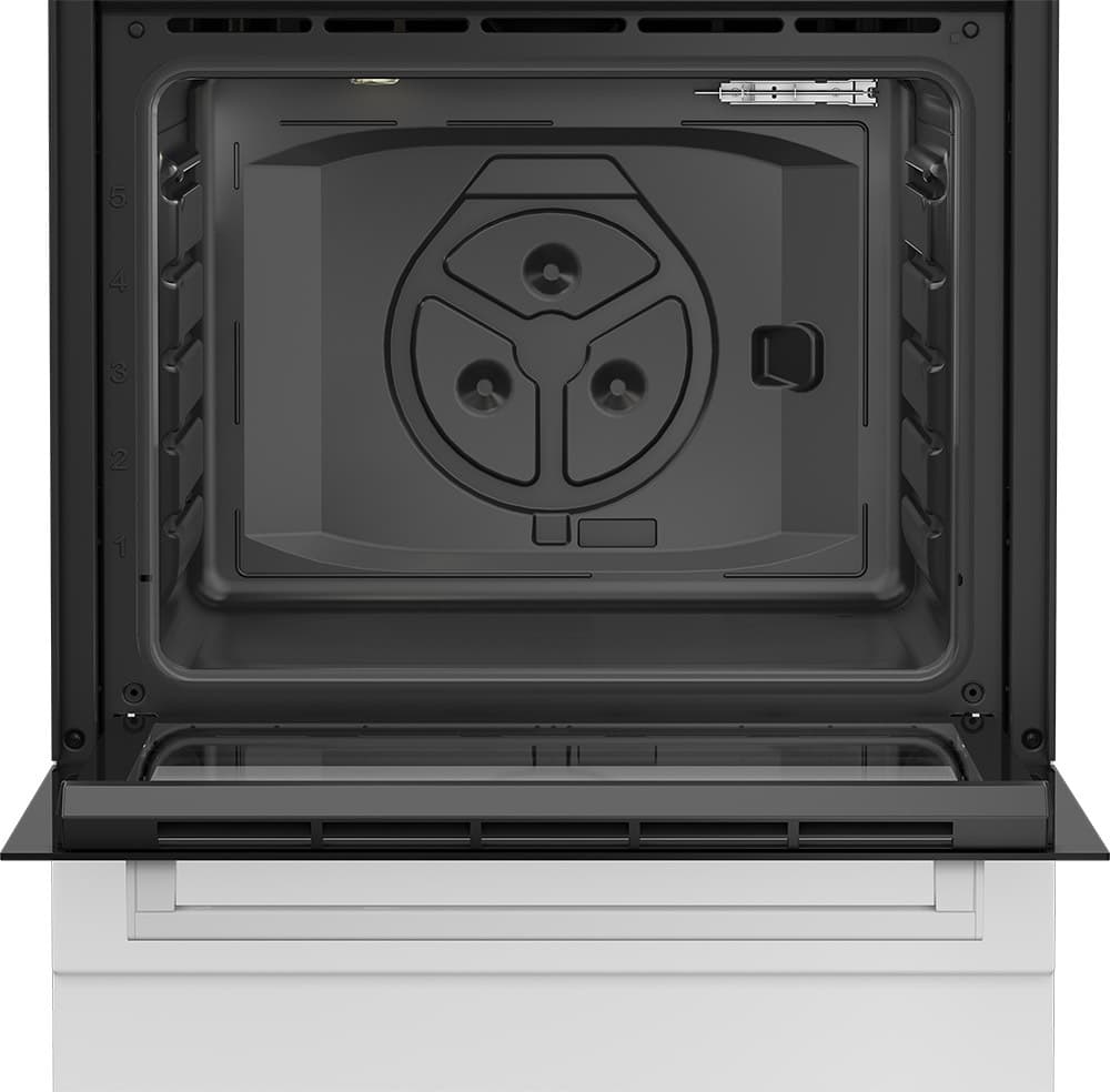 Cucina BEKO 4 Fuochi a Gas Forno elettrico 60 x 60 cm Colore Bianco FBST62110DW - 3