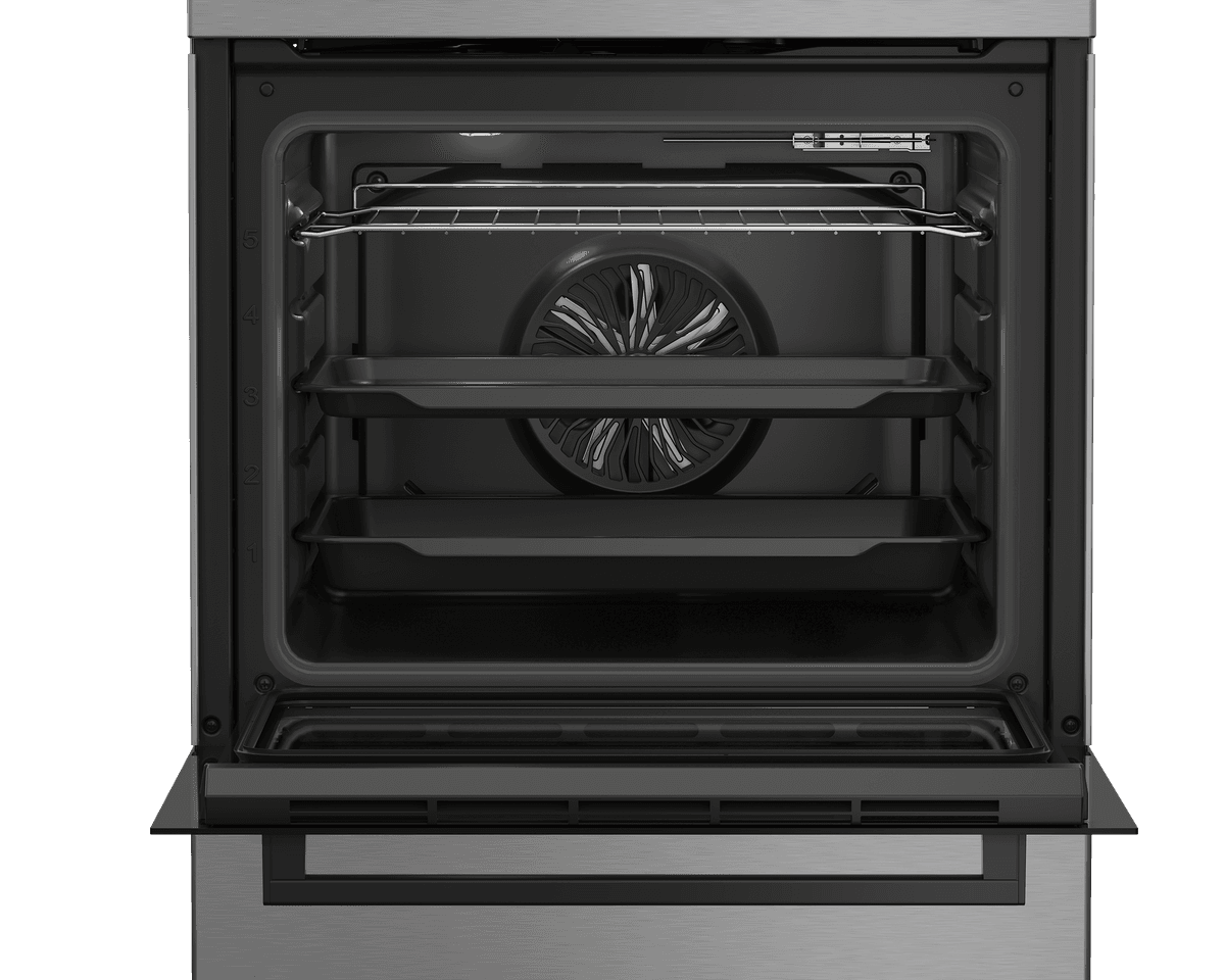 Cucina BEKO 4 Fuochi a Gas Forno elettrico 60 x 60 cm Colore Inox FBE62120XD - 4