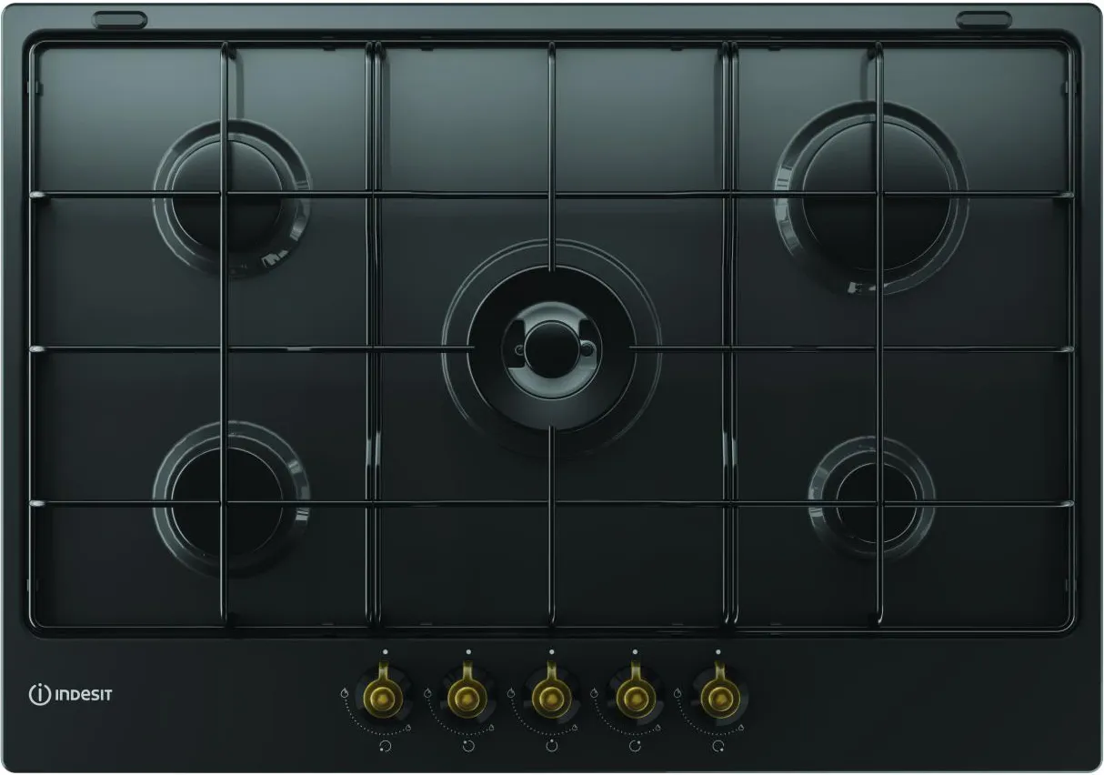 Piano Cottura INDESIT a Gas 75 cm Colore Antracite TH752/I(AN)