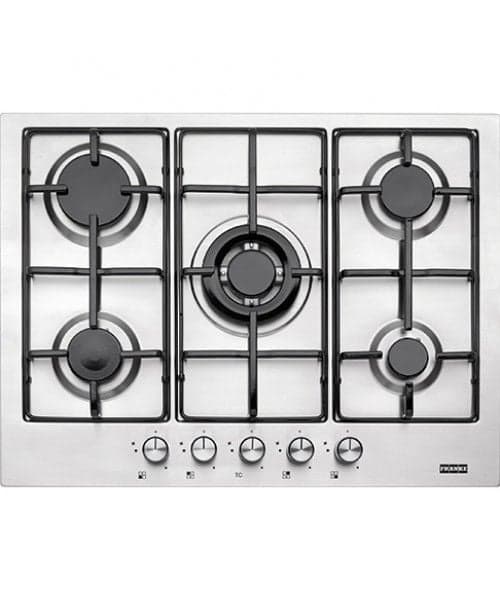 Piano Cottura FRANKE a Gas 5 Fuochi Gas 70 cm Inox FHNL7054GTCXSE