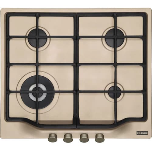 Piano Cottura FRANKE a Gas 4 Fuochi Gas 60 cm Colore Avena FCH6043GTCOAC