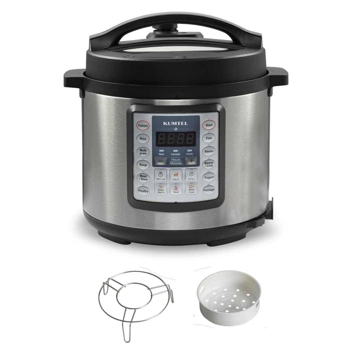 Pentola a pressione KUMTEL in Acciaio 22 cm HPC-01 - 2