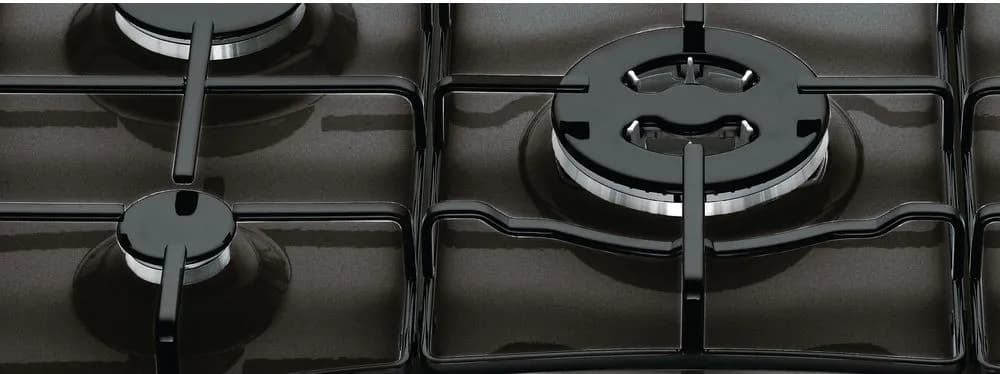 Piano Cottura HOTPOINT 5 Fuochi Gas 75 cm Colore Antracite PCN750T(AN)R/HA - 2