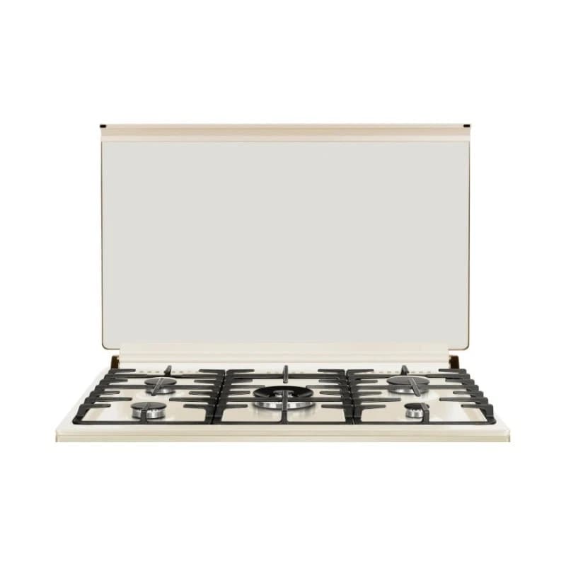 Cucina LAREL 5 Fuochi a Gas Tutto Forno a gas 90x60cm Beige L90GR - 2