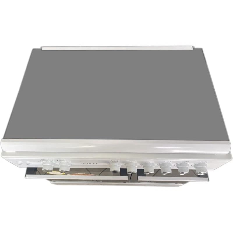 Cucina LAREL 5 fuochi a gas 90×60 Forno a gas porta bombola Bianco L90BT5GB - 2