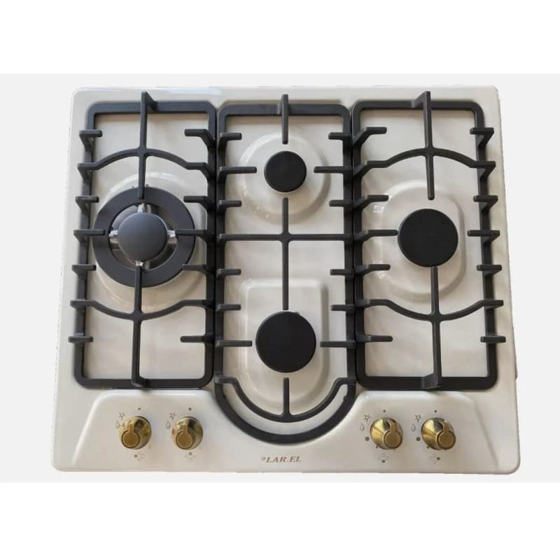 Piano cottura LAREL da Incasso a Gas 4 fuochi 60cm Avena L848AG