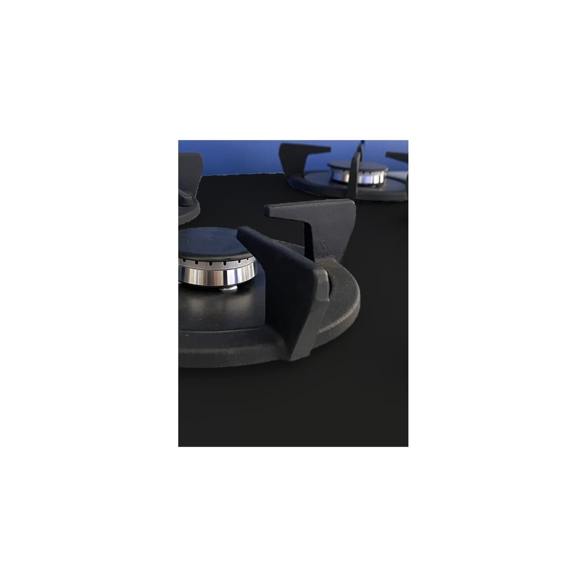 Piano cottura LAREL Incasso a Gas 5 fuochi 70 cm Vetro/Nero L858GN - 2