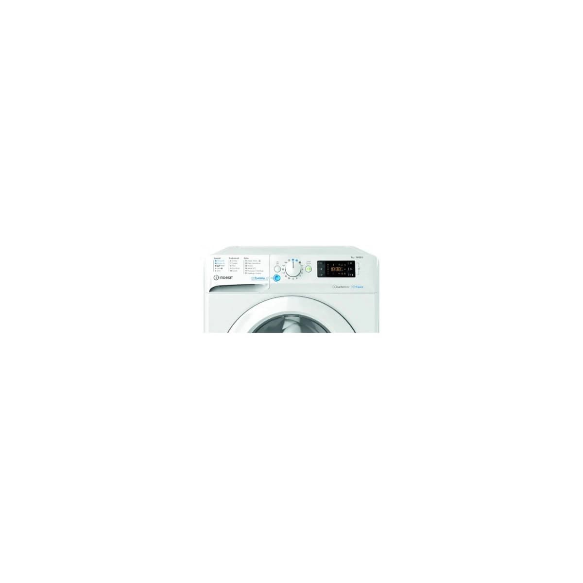 Lavatrice INDESIT a libera installazione 9 Kg Classe A 1400 giri BWE91497XWV IT - 2