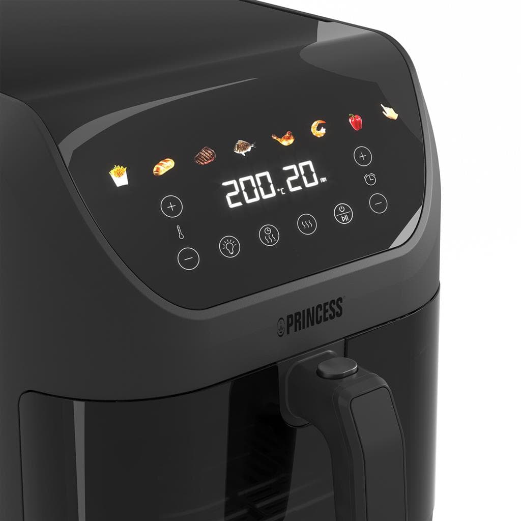 Friggitrice Aerofryer Digital PRINCESS 8 Lt 2000 W colore Nero 182476 - 3
