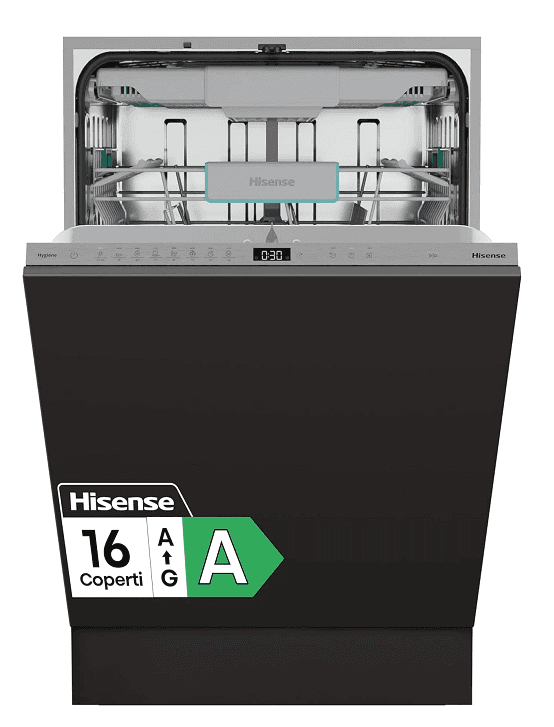 Lavastoviglie HISENSE da Incasso Classe A-10% 16 Coperti Inverter HV16A