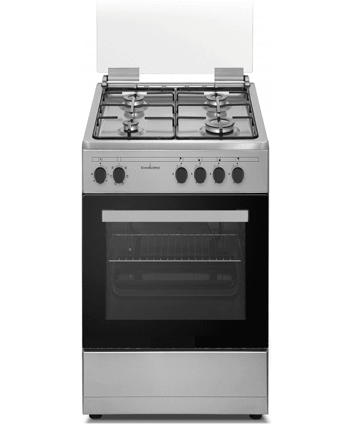 Cucina SCHAUB LORENZ 4 Fuochi a Gas Forno Gas 60x60 cm Colore Inox SS460GEX