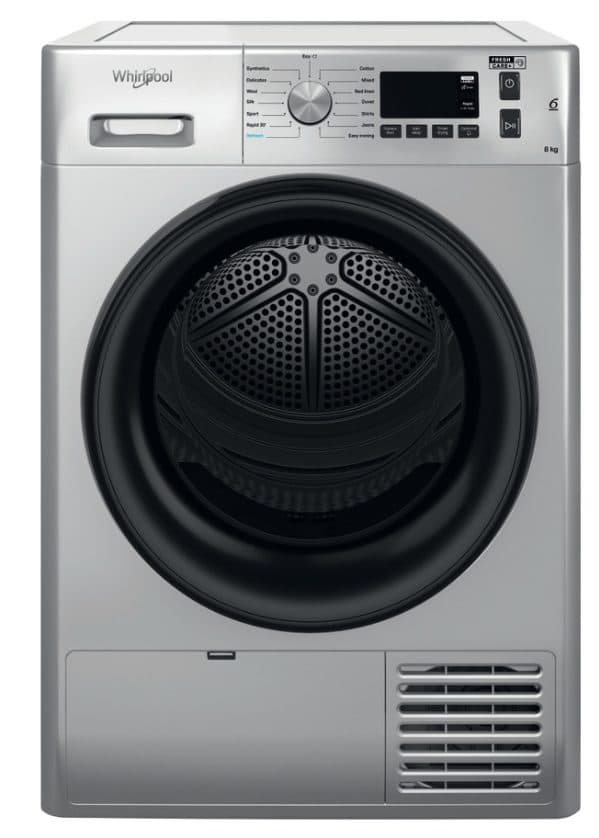 Asciugatrice WHIRLPOOL 8 Kg Classe C a condensazione FFT CM11 8BSK SA
