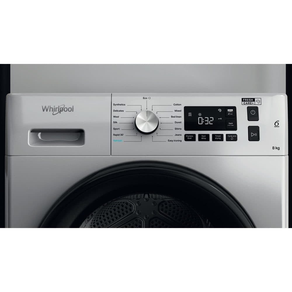 Asciugatrice WHIRLPOOL 8 Kg Classe C a condensazione FFT CM11 8BSK SA - 2