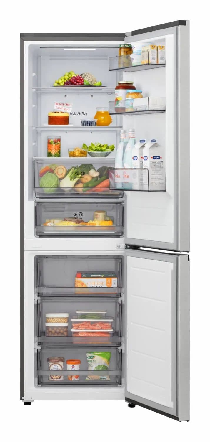 Frigorifero LG Combinato No Frost Classe C 375 Lt Inox GBBSJ2CCPY - 2